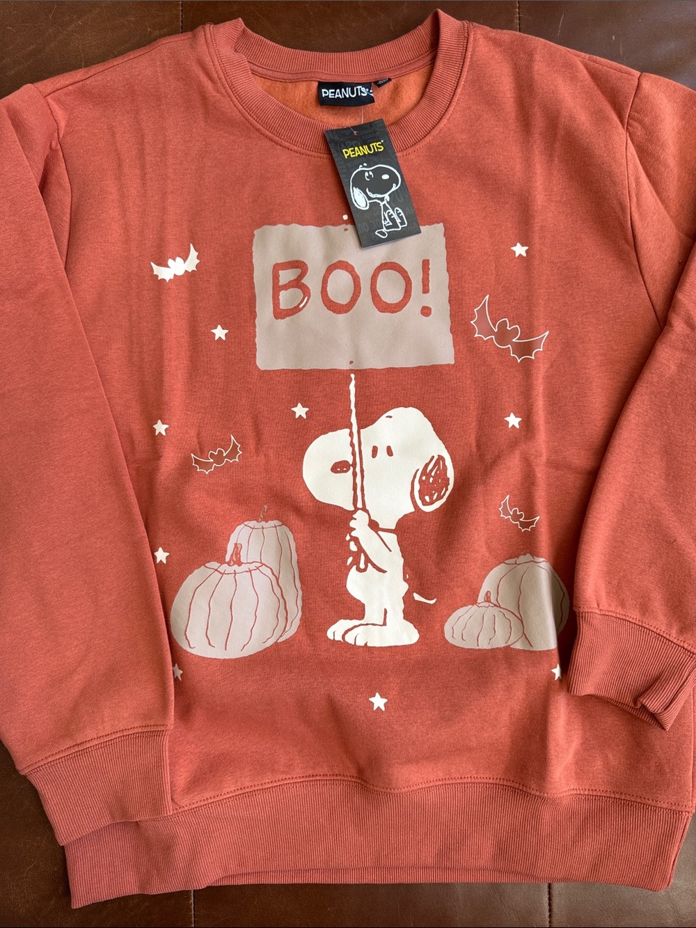 NWT Snoopy Halloween Sweatshirt XL